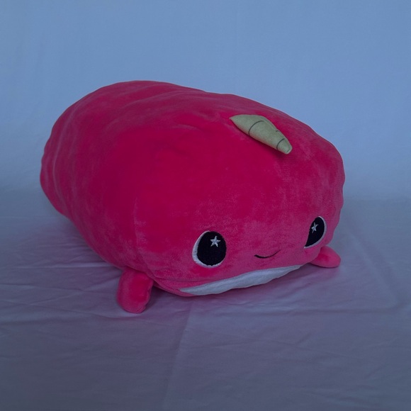 Moosh Moosh Bubblegum the Narwhal Plush - Picture 1 of 1
